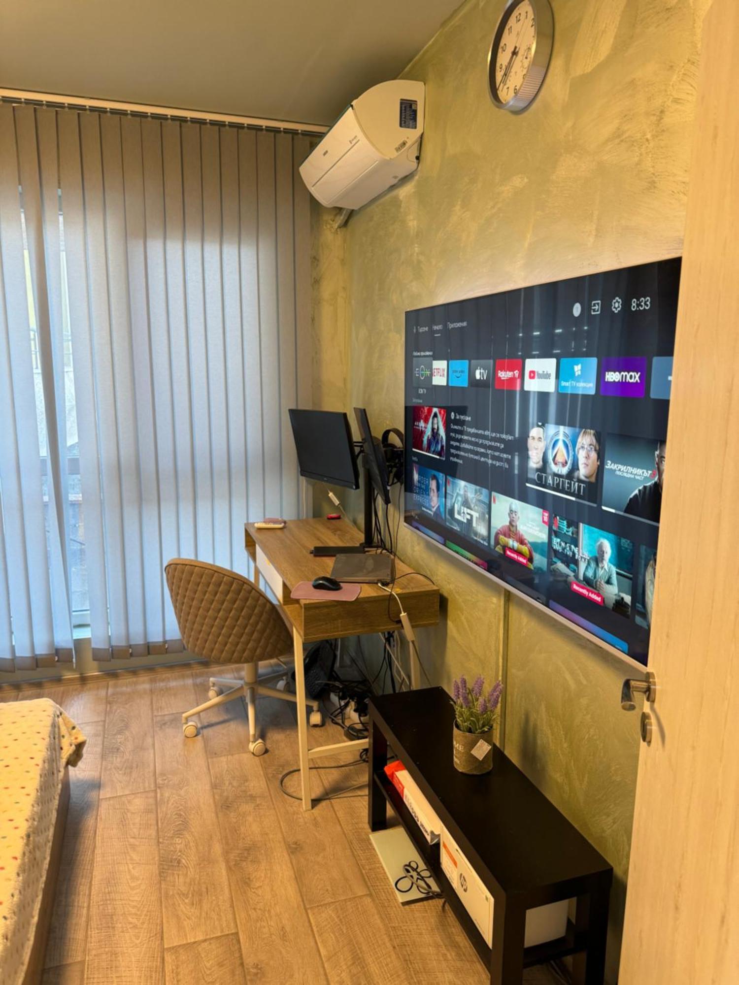 Διαμέρισμα 2-bedroom With Private Parking Fast Wifi 3-aircon 3-smarttvs Workdesk Youtube Premium And Netflix Βάρνα